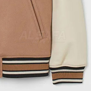 เสื้อแจ็คเก็ตเลตเตอร์แมนแบบสั่งทำจำนวนมาก บริการ OEM รุ่นล่าสุดสำหรับผู้ชาย - Product Image 3