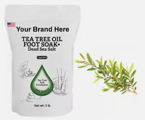 Aromasong Int. Sal de Baño Natural con Aroma a Árbol de Té, Hecho en EE. UU., 5 lb, Marca Privada, Fórmula Terapéutica para Pediluvio de Adultos, Refrescante - Product Image 2