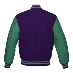 Chaqueta Varsity de Béisbol Personalizada para Hombre, Nueva, de Primera Calidad, con Cuello Alto y Bordado Personalizado - Product Image 4