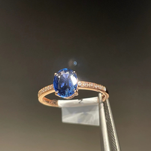 Blue Sapphire <b>Ring</b> Sterling Silver <b>Ring</b> September Birthstone Women Jewelry Minimalist <b>Ring</b> Gift For Her Elegant Fashion - Product Image 1