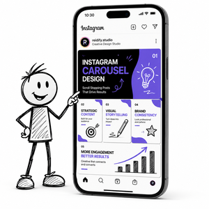 Diseño de Postes de Instagram para Marcas y Emprendedores con Historias Visuales que Retienen la Atención y Visibilidad de Marca Lista para IA - Product Image 1