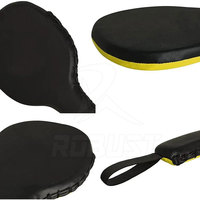 Raquetas de Taekwondo para Práctica y Entrenamiento con Superficie Lisa, Peso Equilibrado, Cuero Vacuno, 2.5 kg, Ecológicas