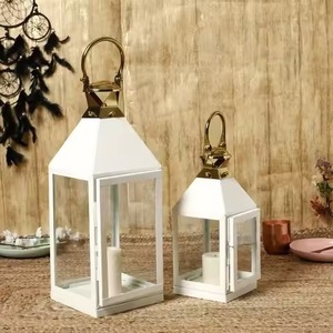 Farol Metálico de Alta Calidad, Portavelas Vintage para Bodas, Fiestas, Restaurantes, Hoteles, Hogar, Jardín, Decoración de Exteriores - Product Image 3