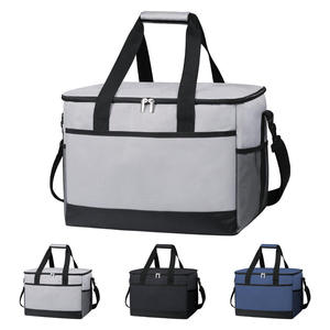 Professional 35 Liter Capacity Cooler <b>Bag</b> with Reinforced Handles and Dual Zippers for Beach Outdoor Events - Product Image 3