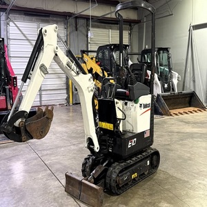 Efficient Bobcatts E10 <b>Mini</b> Excavator Compact Crawler Machine With Hydraulic Performance For <b>Foundation</b> Work Landscaping - Product Image 3