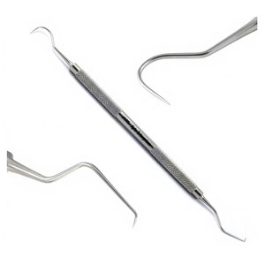 Explorador Dental Profesional 23/17A, Raspador de Dientes, Instrumento de Diagnóstico Endodóntico, Eliminación de Sarro, Cálculos y Placa - Product Image 1