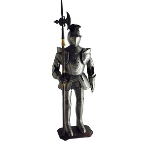 Traje de Armadura Medieval Completo con Hacha, Traje de Armadura de Caballero - Product Image 1