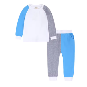 <b>Men's</b> Long Sleeve <b>Sweatshirt</b> Crew Neck 100% Cotton Jersey Custom OEM Embroidered Solid Pattern Spring Breathable Anti-Pilling - Product Image 4