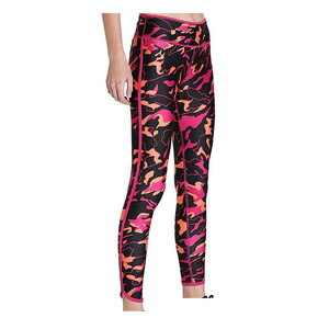 Leggings de Cintura Media para Mujer con Logotipo Personalizado, Leggings de Yoga Transpirables y Sólidos para Mujer, Leggings que Levantan los Glúteos - Product Image 1