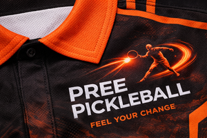 Camiseta de Polo para Pickleball, Edición Torneo Interior, Uniforme de Rendimiento Sublimado para Club, Primavera/Verano - Product Image 6