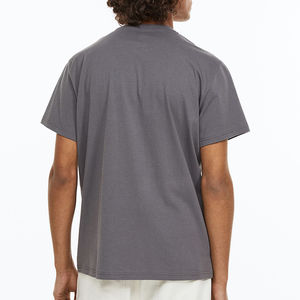 เสื้อยืดผู้ชายขายดี คุณภาพสูง ผ้าฝ้าย 100% สไตล์ลำลอง ลายเรียบ ผ้าเจอร์ซีย์พิมพ์ลายดิจิตอล สีพื้น ย้อมสีตามสั่ง สำหรับผู้ชาย - Product Image 6