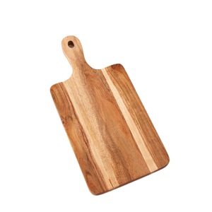 Planche à découper en bois d'acacia de qualité supérieure, tendance et durable, taille, forme et couleur personnalisables - Product Image 1