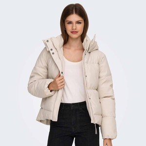 Chaqueta Acolchada de Invierno para Mujer, Corta, Resistente al Viento, Brillante, Abrigo de Plumón Cálido - Product Image 4