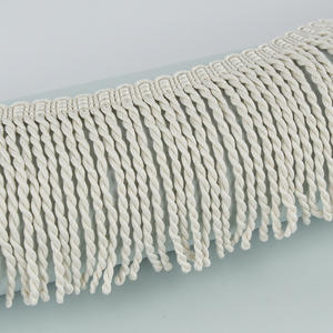 HIgh Quality Decorative Cotton Bullion Fringe – Wholesale Fashion Sun Umbrella <b>Trim</b> for <b>Curtains</b>, Garments & Home Textiles - Product Image 1