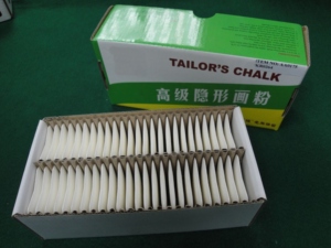50 craies carrées pour tailleur, effaçables à l'air, livrées en 5 jours | Craie de tailleur ovale blanche 50 pièces, accessoire de couture pratique pour marquer le tissu - Product Image 6