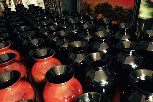 Jarrón Decorativo Hecho a Mano de Diseño de Mediados de Siglo, Jarrón Lacado para Centro de Mesa, Decoración del Hogar y Oficina, de Vietnam - Product Image 6