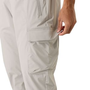 Men's <b>Light</b> Gray Cargo Jogger Pants Stretch Athletic <b>Trousers</b> Multi Pocket Casual Workout Gym Activewear Wear - Product Image 5