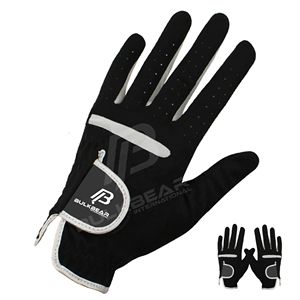 Premium Custom <b>Baseball</b> Batting <b>Gloves</b> Non-Slip Lightweight Waterproof Hook Loop Closure Cabretta Leather Personalized BULKBEAR - Product Image 4