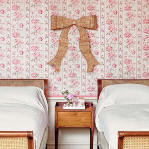 Nouvelle arrivée : étagère suspendue en rotin en forme de nœud pour la décoration des enfants, fabriquée au Vietnam, prix de gros, OEM, ODM, couleur au choix. - Product Image 4