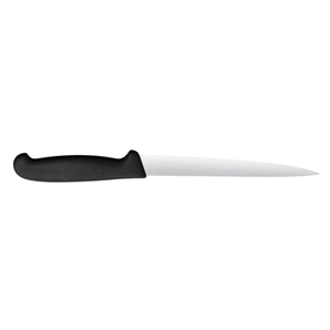 Cuchillo para Filetear de 18 cm, Acero Inoxidable, Hoja Afilada y Flexible, Cuchillo para Cortar Pescado y Carne con Mango Ergonómico Negro Antideslizante para Cocina - Product Image 3