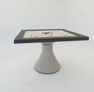 Mesa de Carrom Martini Argmac, Mesa de Juego de Madera Ecológica y Duradera para 4 Jugadores, Base de Pedestal para el Hogar o Club - Product Image 3