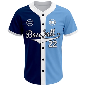 Proveedor de Camisetas de Béisbol Personalizadas OEM de Alta Calidad, Uniformes de Equipo con Botones Completos, Producción en Masa a Bajo Precio - Product Image 2