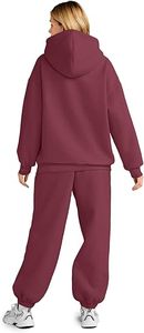 Conjunto Deportivo Oversize de Algodón para Mujer, Estilo Urbano, con Bordado Personalizado, Marca Privada de Fábrica - Product Image 2