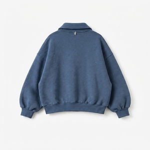 Chándal Informal Unisex de Otoño con Logotipo Personalizado Impreso, 100% Poliéster, Transpirable, Cómodo, Oversize, Antibacteriano, Cuello en V Sólido - Product Image 4