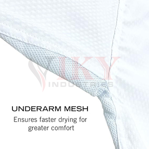 Make Your Own Wholesale Rate Customized Made New Trendy Premium Quality V-Neck Black Color <b>Belts</b> White Taekwondo Uniform - Product Image 4