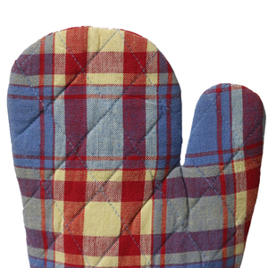 Premium Collection New Latest Checkered Design <b>Oven</b> Mitts at Lowest Price Heat Resistant <b>Oven</b> Mitts with large size. - Product Image 3