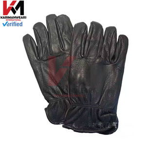 Guantes de equitación de cuero antideslizantes para hombre y mujer, transpirables, resistentes al desgaste, protección ecuestre de alta calidad - Product Image 6