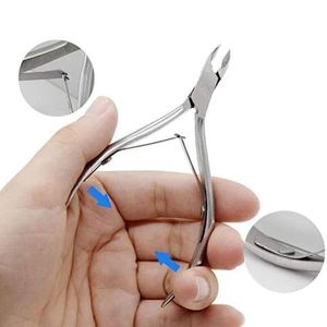 3Pcs Stainless Steel <b>Cuticle</b> Manicure Set Dual End Spoon Remover <b>Cutter</b> Pusher Nipper for Nail Art Professional <b>Cuticle</b> Removal - Product Image 2