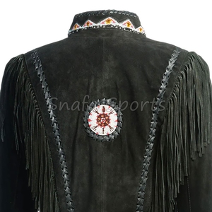 ขายตรงจากโรงงาน แจ็คเก็ตหนังผู้หญิงแบบใหม่ ทรงเข้ารูป สำหรับฤดูใบไม้ร่วงและฤดูหนาว คุณภาพสูง สไตล์คาวเกิร์ลตะวันตก ระบายอากาศได้ดี - Product Image 5