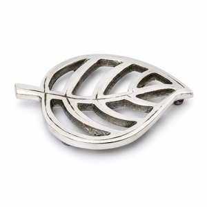 Recycled Aluminium Leaf Trivet | Decorative Metal Hot Plate Heat Resistant Pot <b>Pan</b> <b>Stand</b> for Kitchen Dining Table Countertop Use - Product Image 3