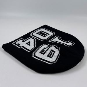 Latest Design High Quality Breathable Waterproof <b>Fleece</b> Fabric Cotton 3D Embroidery Custom Logo Customizable Unisex <b>Beanie</b> - Product Image 5