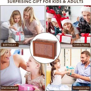 Wooden Money Bank Counter Piggy Bank with 10000 Capacity Convenient Savings Box - Product Image 6