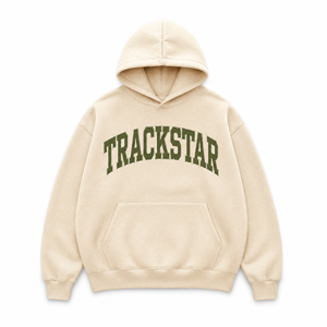 เสื้อฮู้ดดี้ Trackstar ผลิตตามสั่งสำหรับผู้ชายและผู้หญิง ทรงโอเวอร์ไซส์ ผ้าฝ้ายฟลีซ สวมหัว สไตล์ลำลอง ชุดกีฬา รับผลิตจำนวนมาก OEM ODM รุ่น TS-HD-026 - Product Image 6
