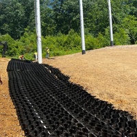 Système de confinement cellulaire géosynthétique en HDPE pour le sous-sol ferroviaire et la construction d'infrastructure