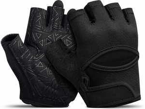 Gants de musculation ventilés, protection complète de la paume, rembourrage de 6 mm, antidérapants, en microfibre, pour la salle de sport, pour hommes et femmes, fitness - Product Image 1