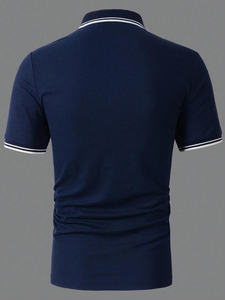 Polo Casual de Golf para Hombre, Estilo Urbano, de Tela Ancha, Secado Rápido, Multifuncional, Ecológico, de Bambú y Algodón, Absorbente de Sudor - Product Image 2