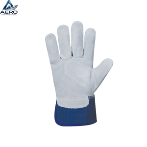 Guantes de Trabajo de Cuero para Hombre, de Piel de Vaca, Resistentes, de Seguridad, para Conductor, Soldador, Mecánico - Product Image 6