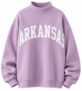 Wholesale Custom Heavyweight Unisex Mock Neck Sweatshirt Custom Embroidery Logo 100%Cotton Fleeced Oversized Winter Wear - Product Image 6
