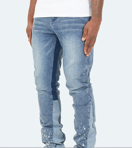 Pantalones Vaqueros Negros para Hombre, Corte Slim Recto, Algodón Elástico, Pantalones Casuales, Cinco Bolsillos, Ropa Urbana, Suaves y Duraderos - Product Image 4
