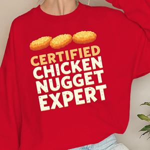 Sudaderas de mujer CERTIFIED CHICKEN NUGGET EXPERT - Product Image 2