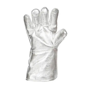 Guantes de Soldadura de Alto Rendimiento, Aluminizados, de Aramida y Doble Lana, para Protección en Trabajos de Construcción, Resistentes a Chispas - Product Image 4