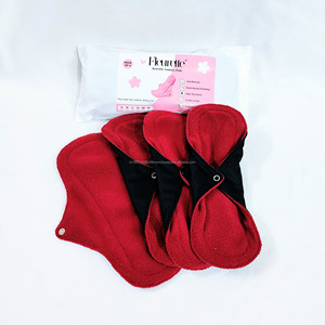 Ultra-Thin Reusable Menstrual Pads Pack of 4 Sizes S to XXXL Maximum Comfort and Washable - Product Image 1