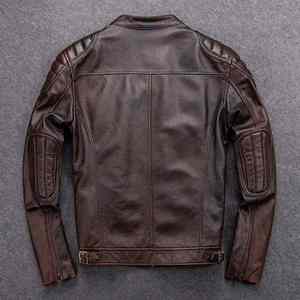 <b>Men</b> 2026 Latest Arrival Winter Fashion Casual Customized Professional Made Genuine Leather Made New Arrival <b>jacket</b> for <b>mens</b> - Product Image 6