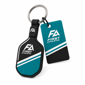 Porte-clés Raquette de Pickleball Taille Personnalisée Modèle 2026 – Matériau Caoutchouc Durable de Haute Qualité – Cadeau Promotionnel avec Logo Personnalisé - Product Image 3
