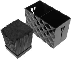 IKZARSA Organizador Profesional de Herramientas para Barbería y Salón, Soporte para Tijeras, Caja de Almacenamiento de Plástico ABS Duradero, Peines de Escritorio Reciclables - Product Image 3