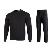 Ensemble de survêtement décontracté pour homme Ville, hiver, color block, à capuche, 100 % coton molletonné, séchage rapide, fermeture à cordon, manches longues, côtés zippés